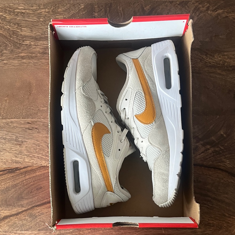 Nike Air Max SC 11 Phantom/Gold Suede- Sanddrift